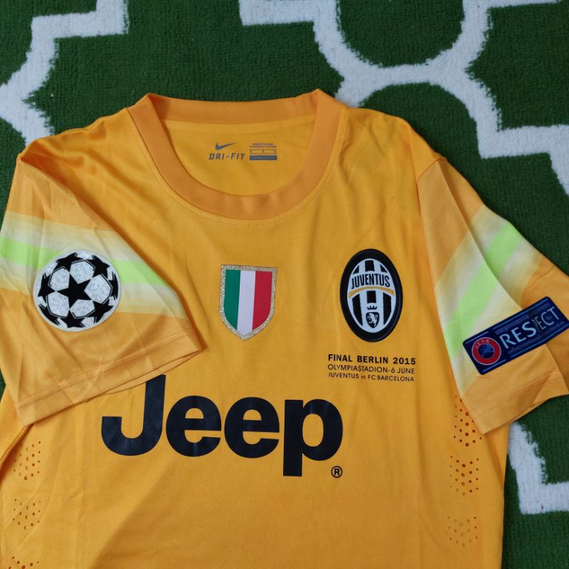 JERSEY JUVENTUS GK Edisi FINAL UCL 14/15( size S )