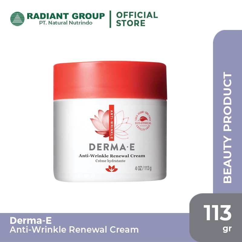 Derma E Anti Wrinkle Renewal Cream 4oz - 113gr