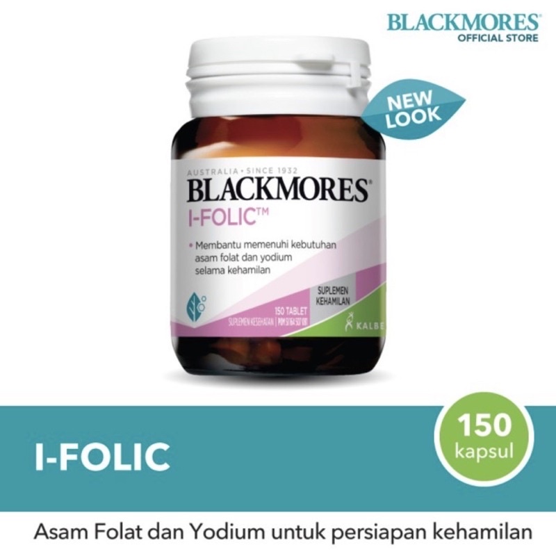 Blackmores I-Folic Asam Folat i Folic