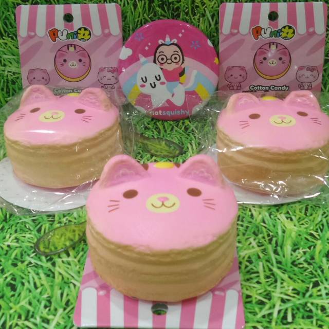 Squishy puni maru mini cat pancake