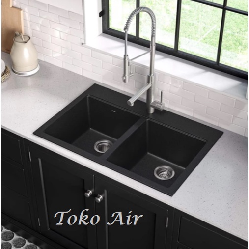 Kitchen sink 8245 black VALPRA