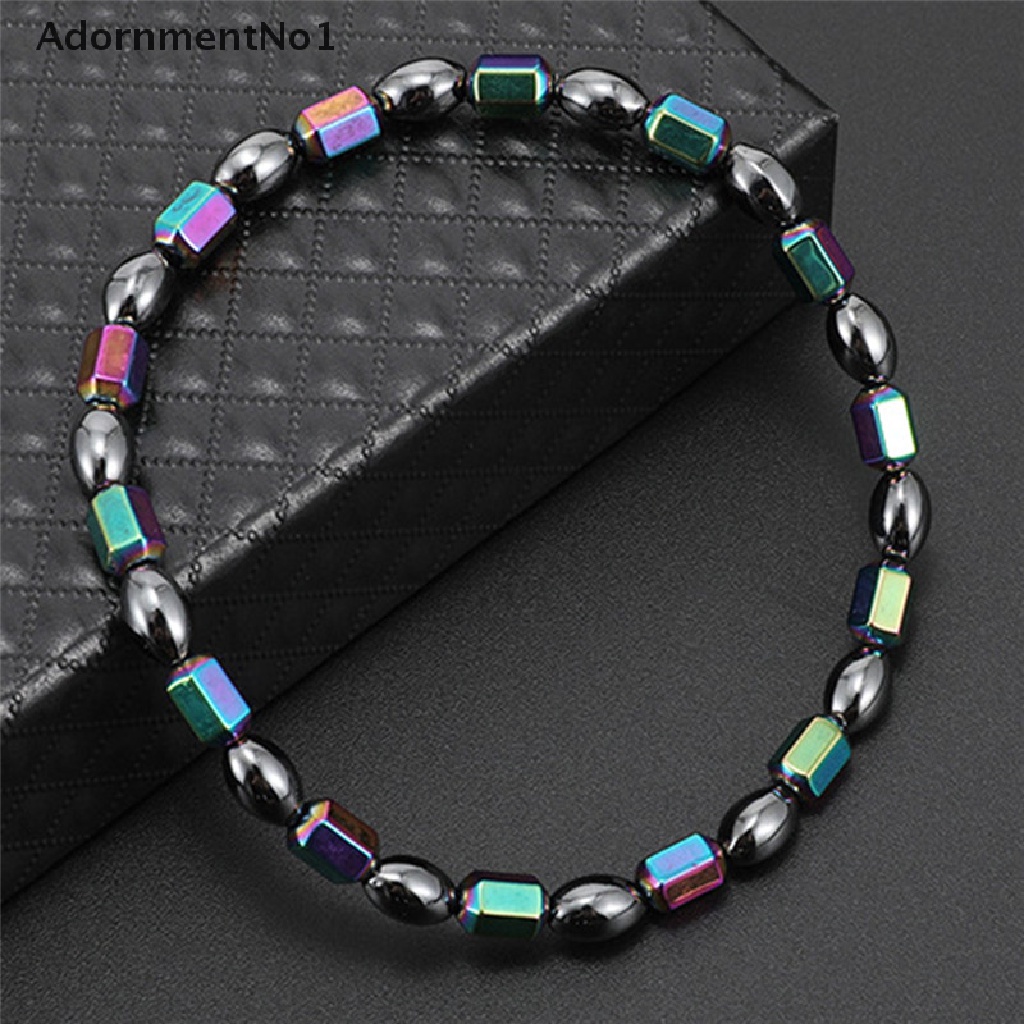 (AdornmentNo1) Gelang Kaki Batu Hematite Pelangsing / Penurun Berat Badan Untuk Wanita