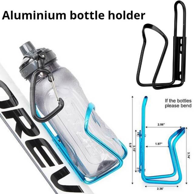 TEMPAT BOTOL SEPEDA Holder Alumunium Dudukan Bottle Cage Aksesoris Sepeda