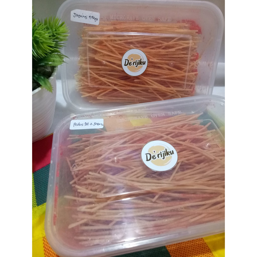 mie lidi aneka rasa kemasana box berat 125 gr