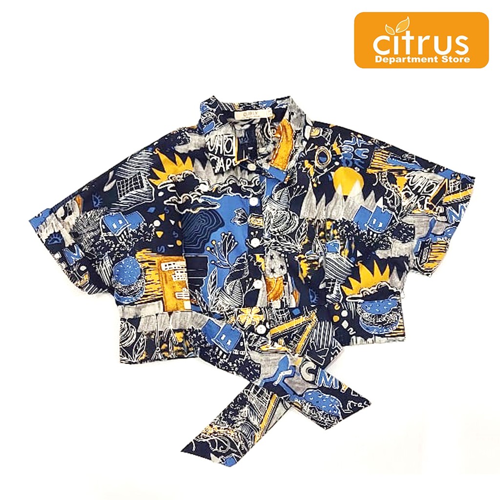 Kids Icon LYB02000200 Atasan Kemeja Anak Warna Biru