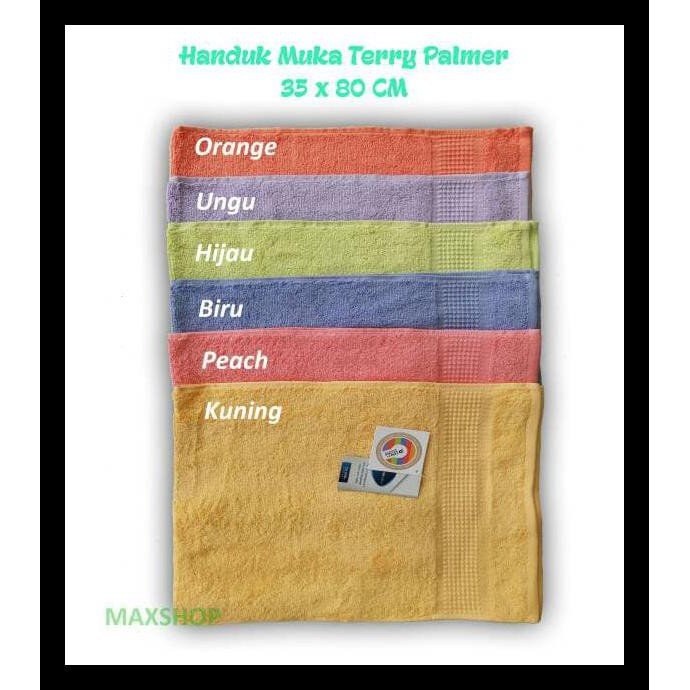 HANDUK MUKA TERRY PALMER 35 X 80 CM / HANDUK KECIL TRAVELLING / TOWEL