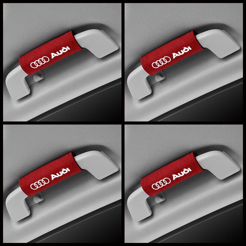 Cover Sandaran Tangan Mobil Bahan suede Untuk Audi