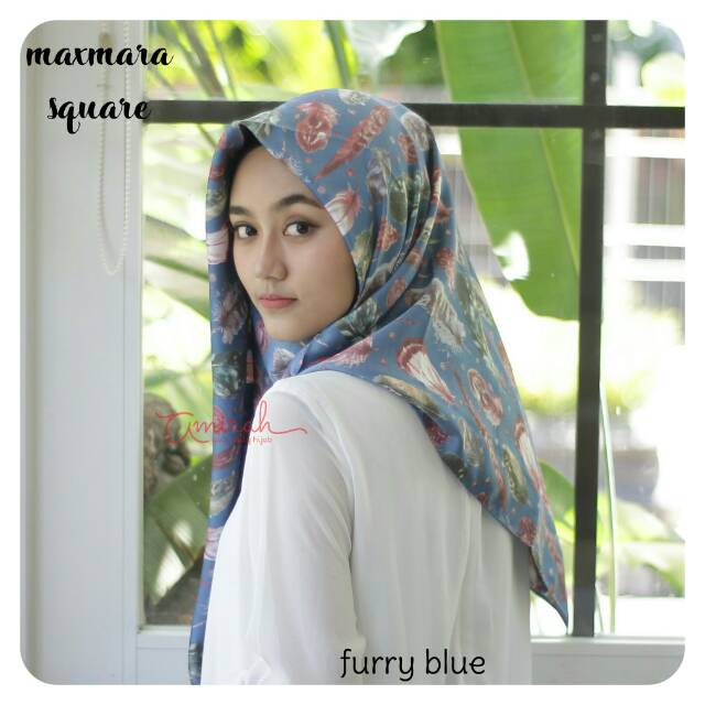 Segiempat maxmara hana / maxmara square / jilbab maxmara murah / hijab maxmara