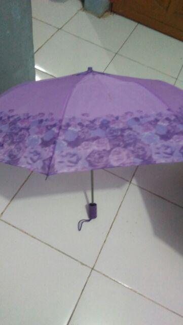 Payung Lipat 2 Kembang Bunga - L2003