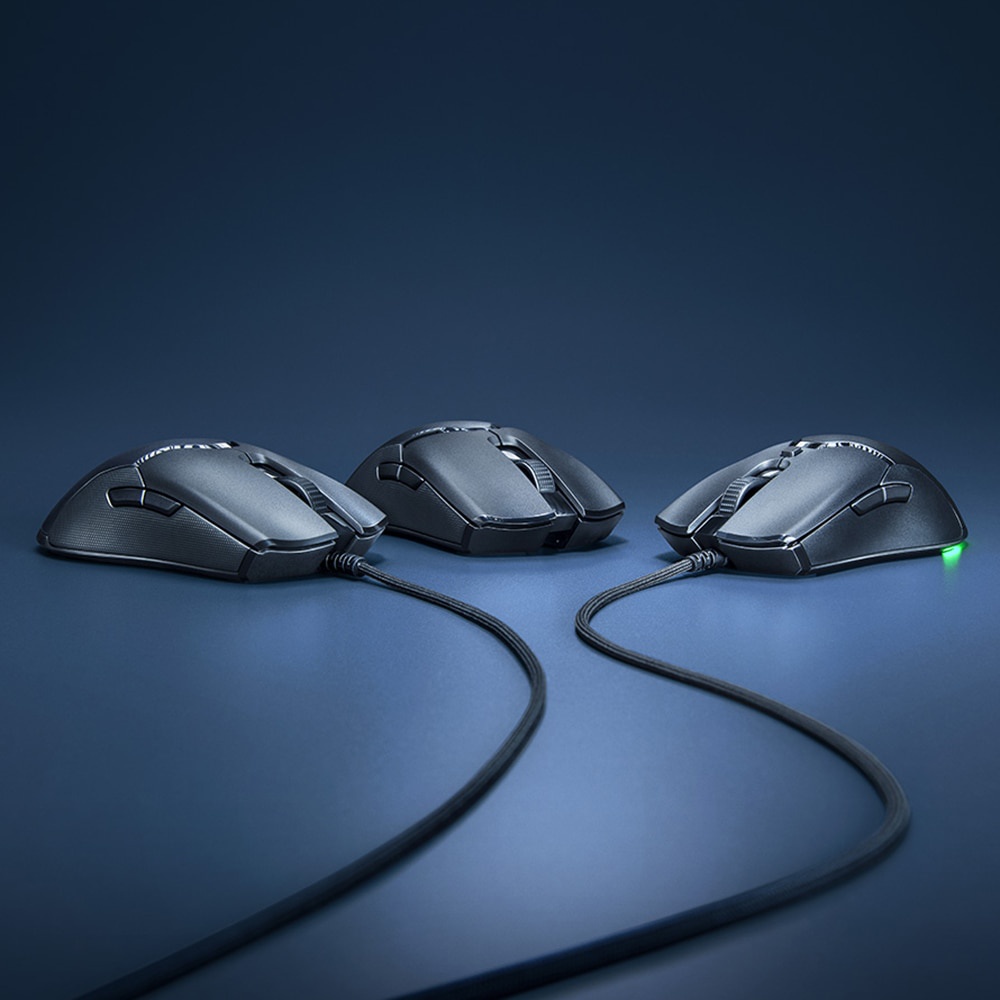 Razer Viper CHROMA Mouse Gaming Kabel 8500 DPI Dengan Lampu RGB Sensor Optail