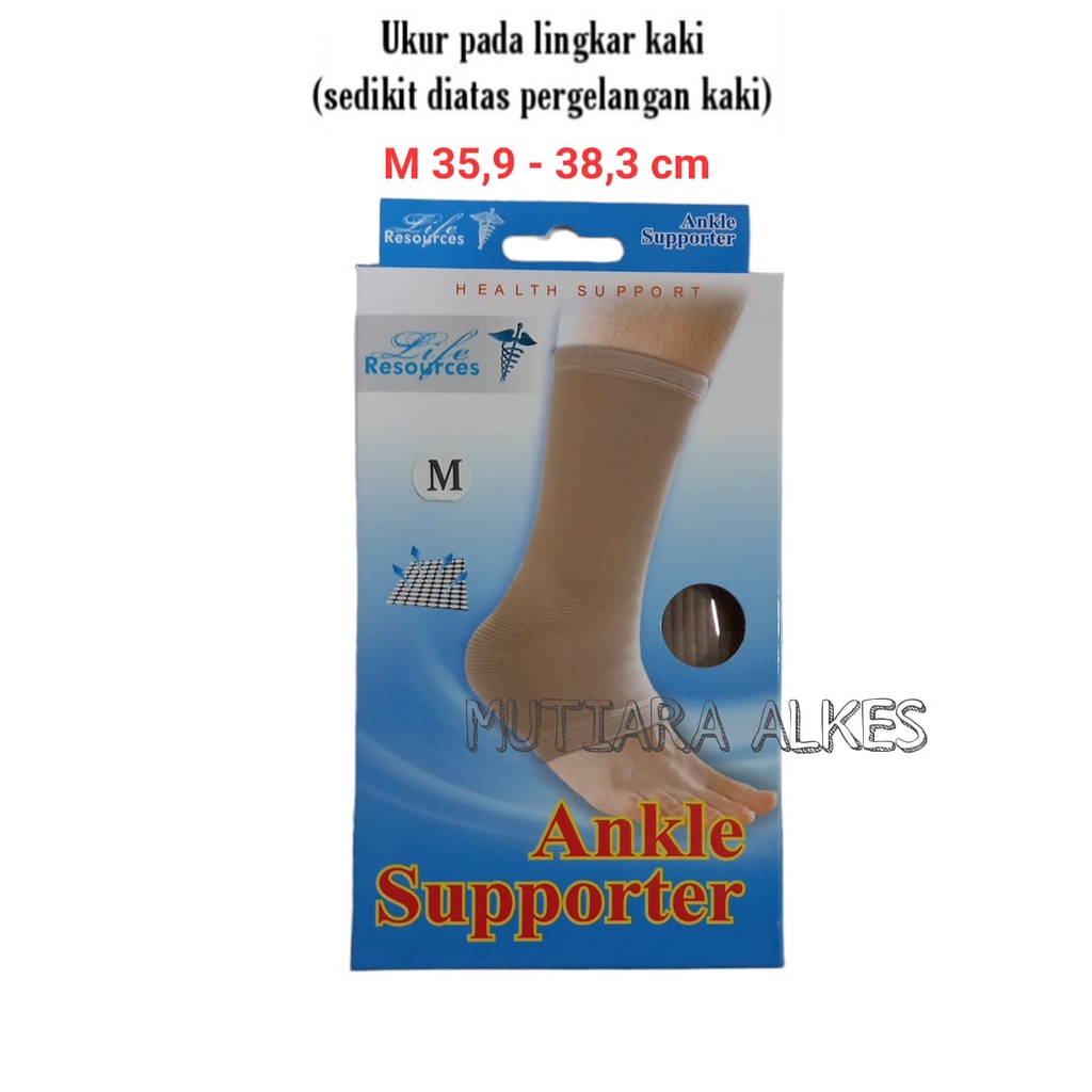 Ankle Supporter Life Resources / Deker pergelangan Kaki Tumit / Karet Pergelangan Kaki