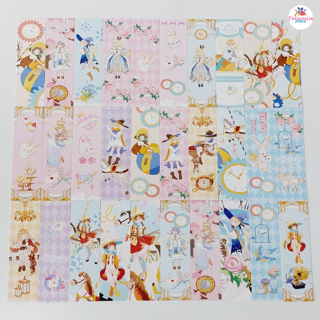 

Pembatas Buku / Bookmark Lucu Motif Saint Germain