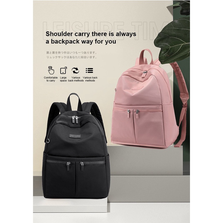 Tas Ransel Wanita Backpack Wanita Tas Punggung Tas Laptop CF10