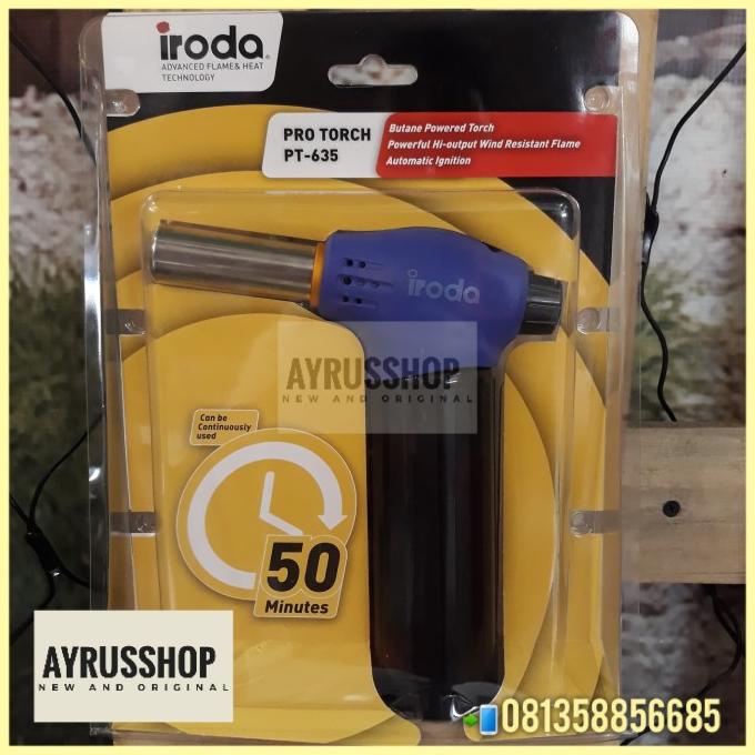 &<&<&<&] Pemantik Api-Torch Gas Cartridge-Butane-IRODA PRO PT635-Korek Las