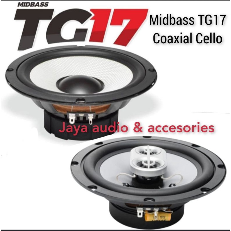 Speaker Midbass Cello TG17 + Coaxial Cello