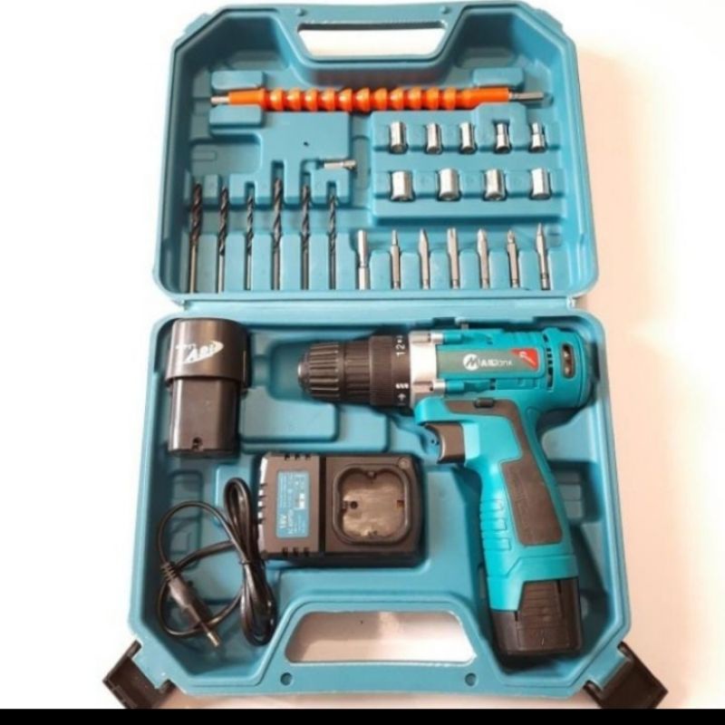 mesin bor mailtank SH 189 bor baterai 18volt /bor kayu besi tembok bor  impact dril