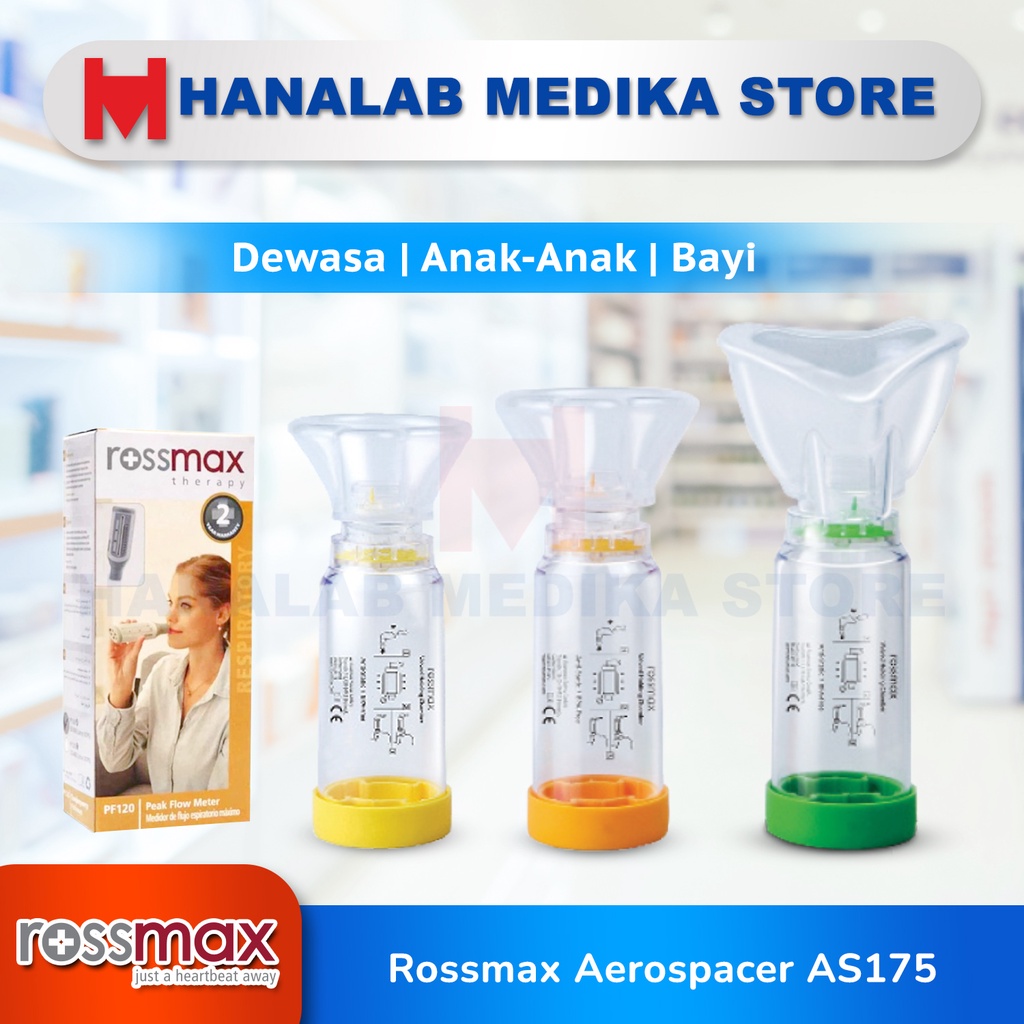sirayugiz - Rossmax Aerospacer AS175 Nebulizer / Alat Terapi Pernafasan