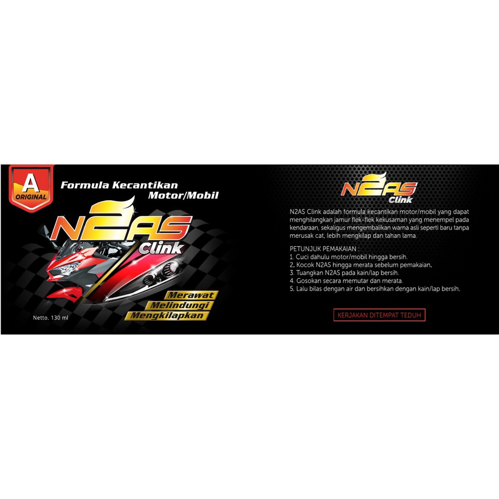 N2AS - Obat Poles Mobil &amp; Motor - Formula A (Basic)