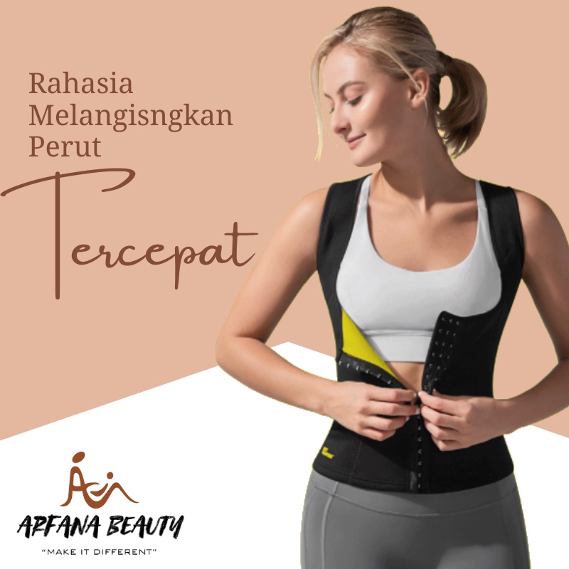 Korset Kancing Pembakar Lemak Pengecil Perut Buncit CAMI Waist CINCHER Baju Olahraga Pelangsing Perut Peramping Pinggang Wanita Aksesoris Olahraga Gym Fitnes Senam Corsed Korslet Pembakar Peluntur Lemak Pengecil Perut Cewek Neotex Premium