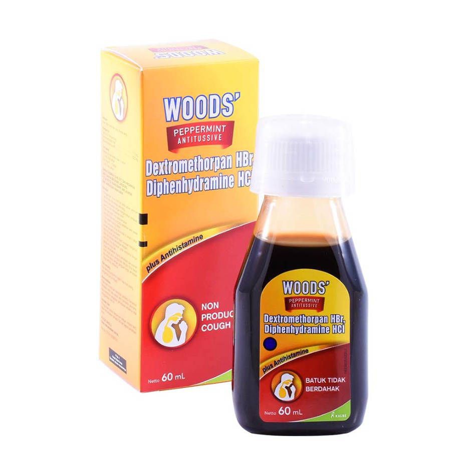 WOODS ANTITUSIVE 60 ML / OBAT BATUK WOODS / OBAT BATUK KERING