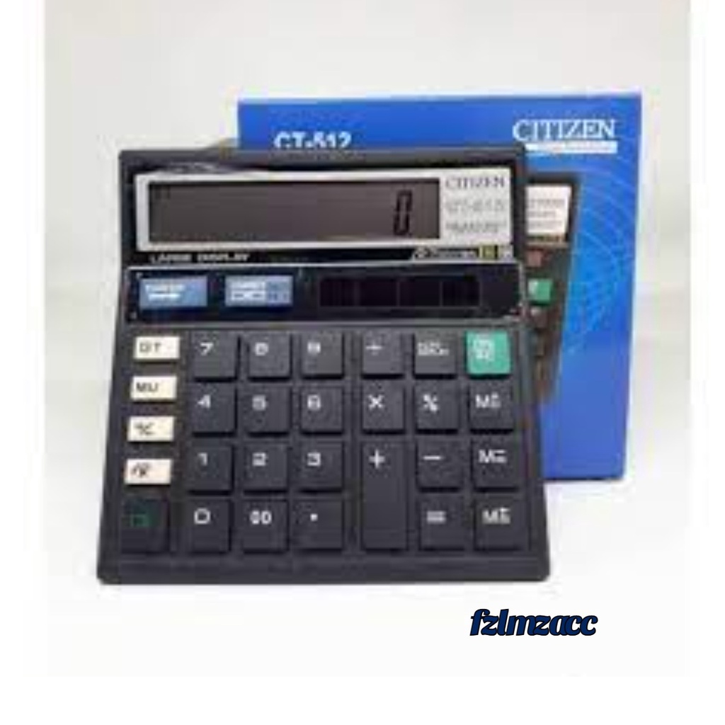 

CITIZEN CT512 Check & Correct Calculator - Kalkulator Meja CT 512