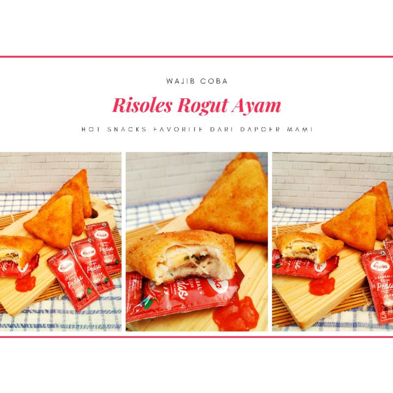 

Risoles Rogut Ayam (min. 5 pcs)