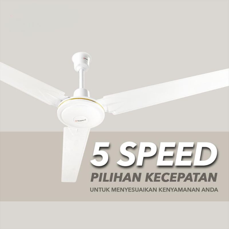 kipas ,  5601  Ceilingfan , Flafon ,  kipas Angin  Gantung Besi , 56  inchi