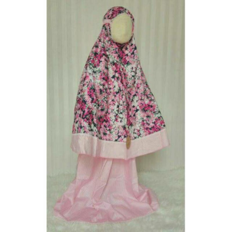 Mukena anak katun jepang twill ori