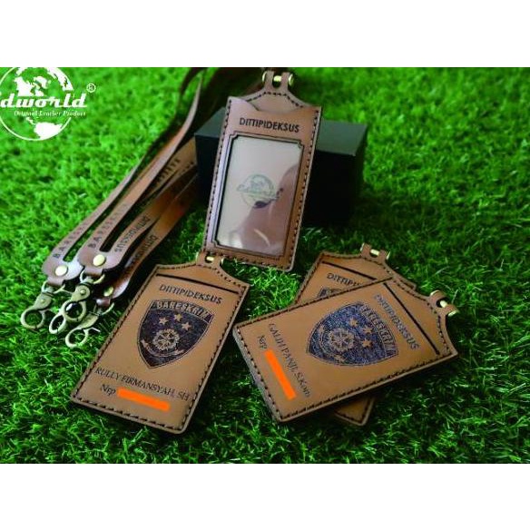 

₭☑︎₽ Id Card Holder Kulit Asli Custom Premium ⚡