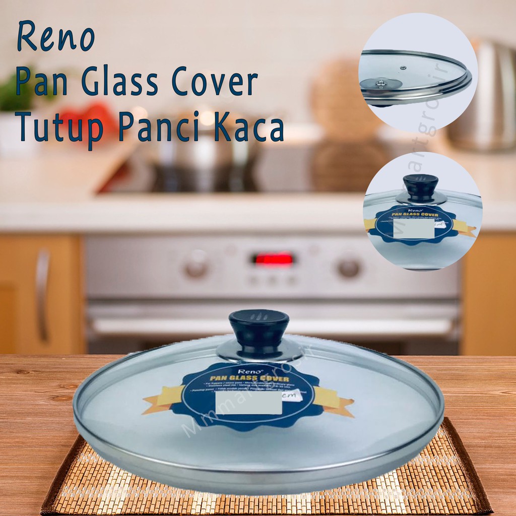 Pan Glass Cover *Reno * Tutup Panci Kaca * 30cm