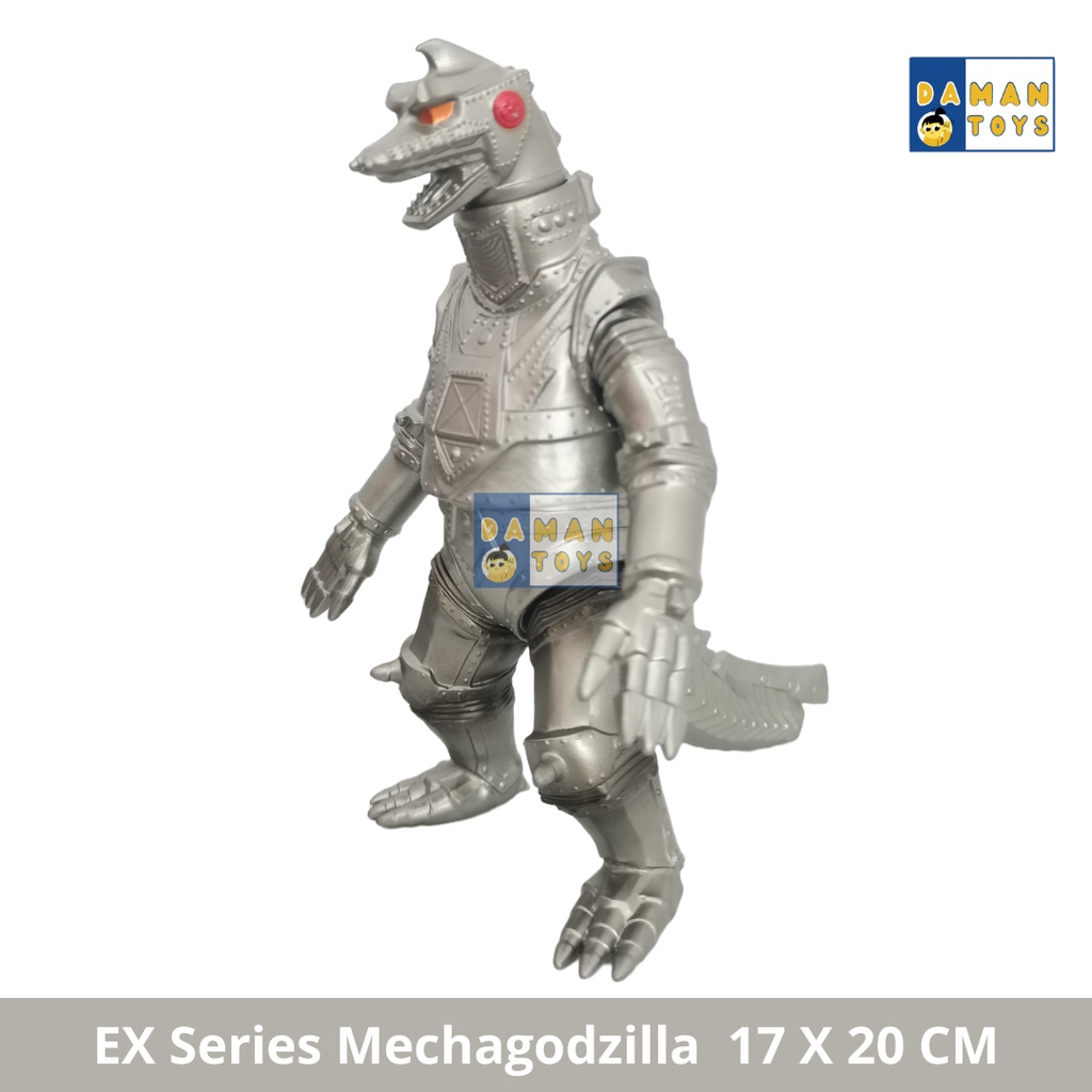 MECHA GODZILLA  ACTION FIGURE GODZILLA KAIJU BIG SIZE 35CM/MAINAN ANAK LAKI /FIGURE/ GODZILA VS KONG