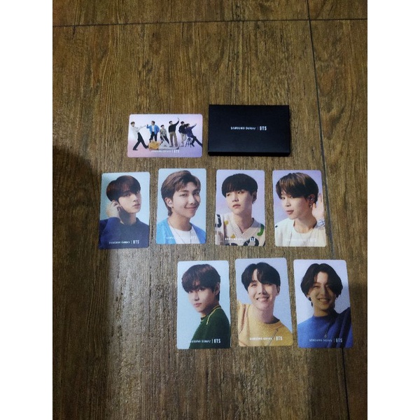 Samsung Galaxy x BTS Official Photocard RM Jimin JHope Suga