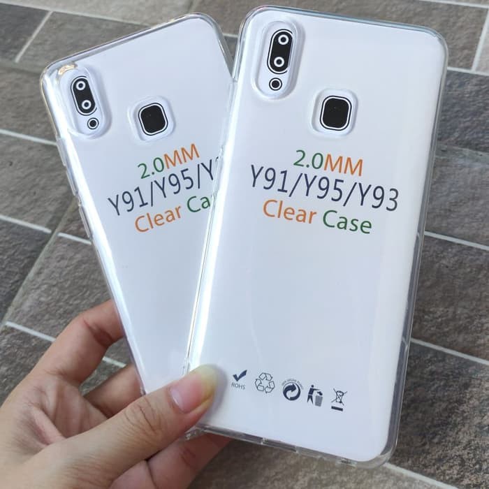 NEW VIVO Y12S Y12S 2021 Y20S Y20 Y50 Y30 Y30i Y91 Y91C Y93 Y95 Y91 C CASE SOFTCASE HD CLEAR TRANSPARANT SILIKON KARET BENING CLEAR CASING COVER