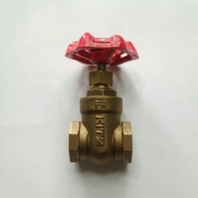 Gate Valve KUNINGAN ukuran 1/2 INCH MEREK KITZ
