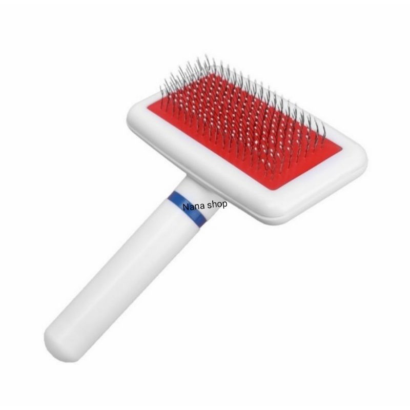 Sisir kawat bulu kucing anjing kelinci grooming hewan salon hewan pet comb brush