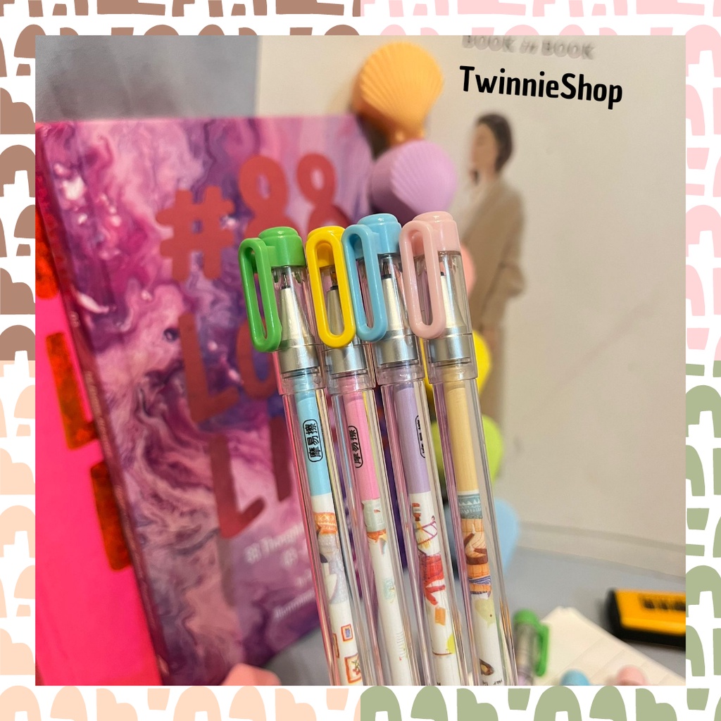 Pen Gel Odemei Eraseable bisa dihapus coloorful - 987 pulpen tinta  bolpen pena alat tulis sekolah b