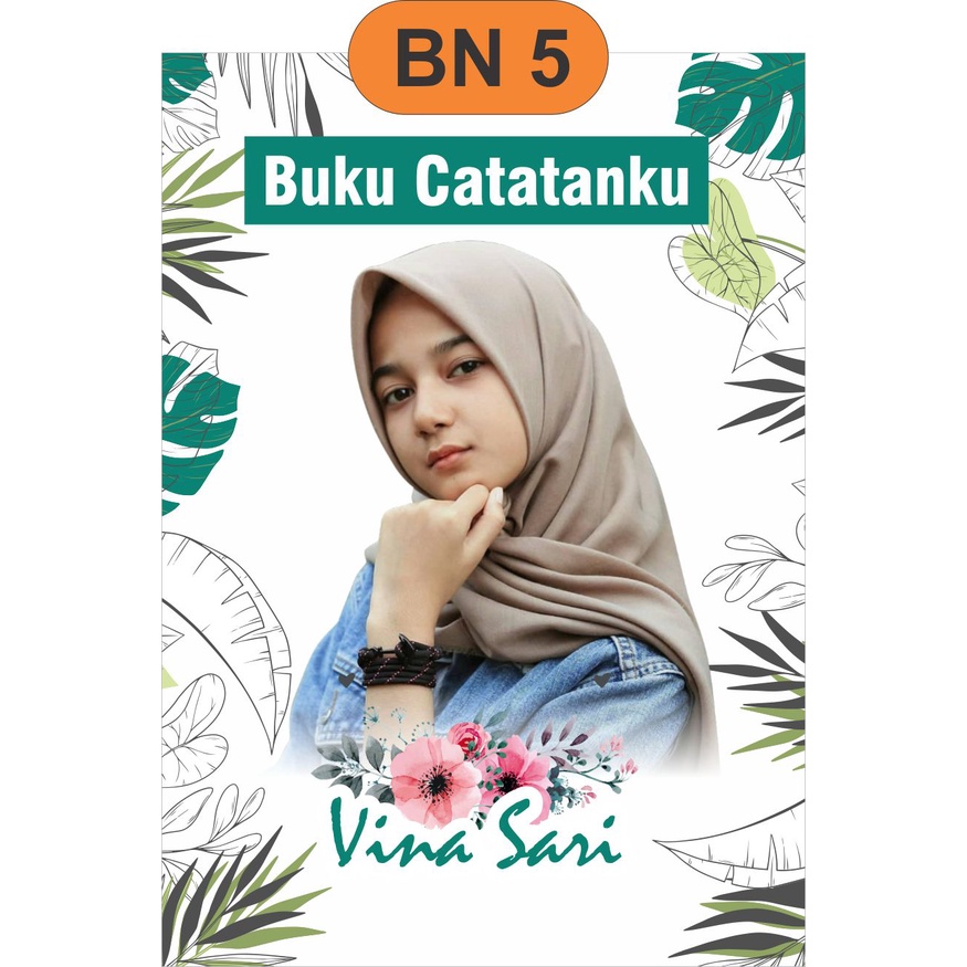 notes book buku catatan cover custom desain ukuran A5