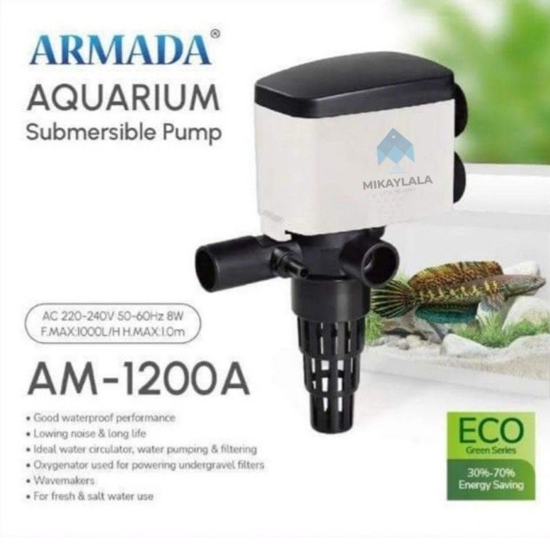 POMPA AQUARIUM ARMADA AM-1200 A / POWER HEAD 1200 LOW WATT