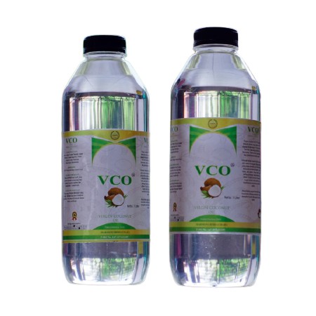 VCO 1 Liter Virgin Coconut Oil Extra Virgin 1000ml VCO Harmoni Original