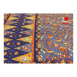 SARUNG BETAWI MOTIF 12 TUMPAL PUCUK REBUNG BAHAN KAIN BATIK JAKARTA