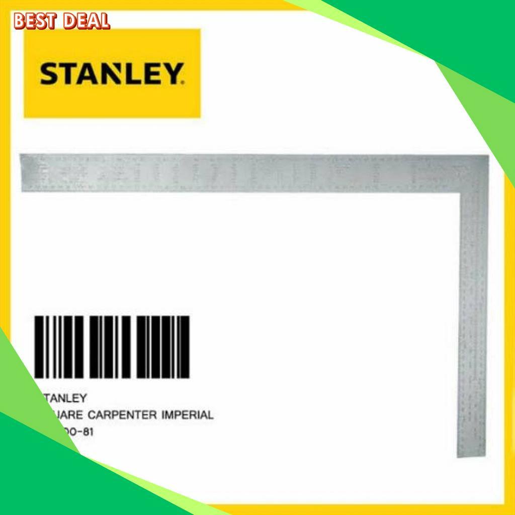 

HEMAT penggaris siku 4 x 6cm Steel Carpenter Square imperial 455 stanley