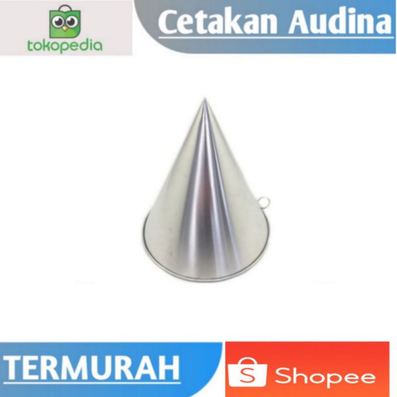 Cetakan Nasi Tumpeng Mini/Loyang Tumpeng Mini Diameter 10Cm