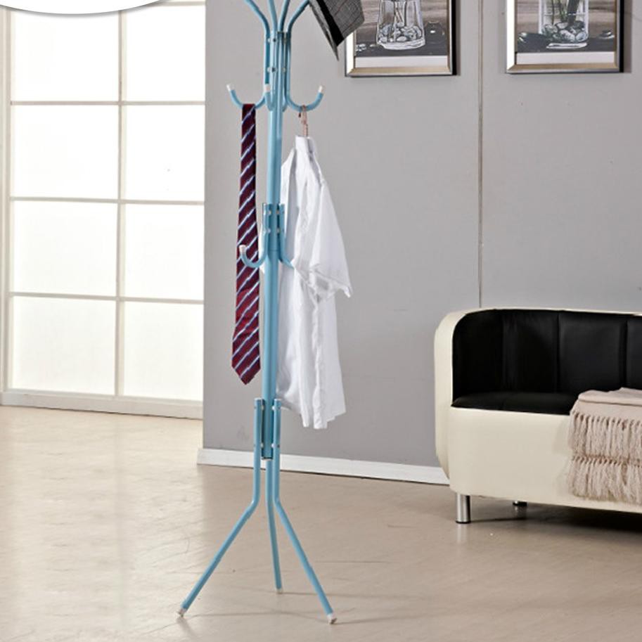 ❅ Standing Hanger Rak Gantung Topi Jaket Baju Tas RM007 9 Hooks ➶