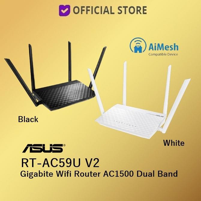 Asus RT-AC59U Dual Band Gigabit Wireless Router AC1500