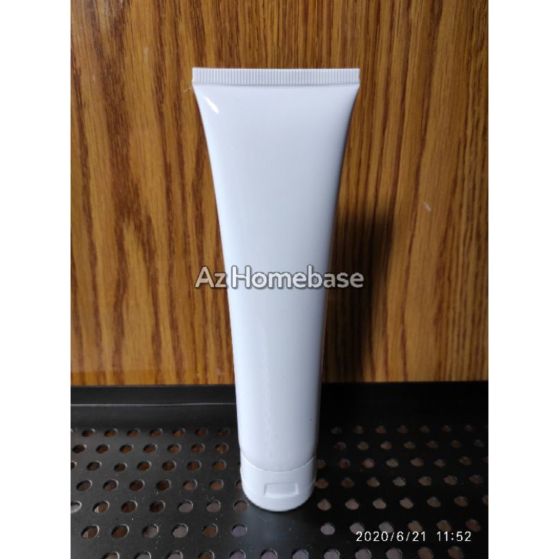 Tube 100ml Putih Tutup Fliptop - Botol Tube 100ml Putih - Tube Kosmetik 100ml - Tube Pasta 100 ml