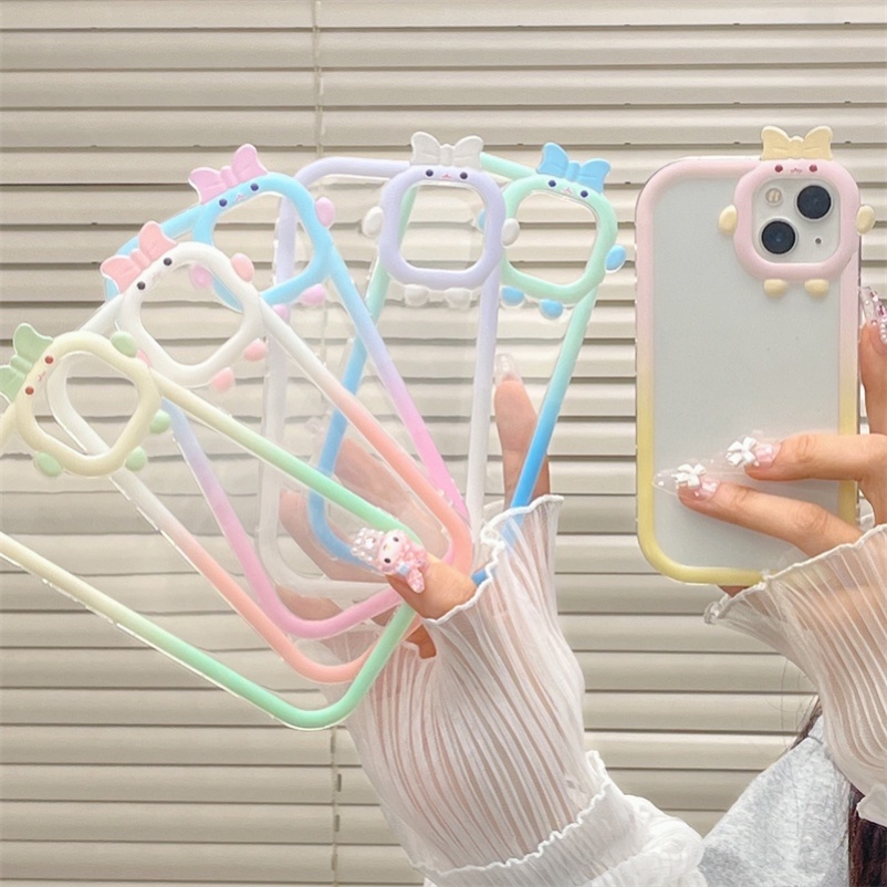 Soft Case TPU Pelindung Lensa Kamera Bumper Shockproof Untuk iPhone 14 13 12 11 Pro Max X Xr Xs Max 8 7 6 6s Plus