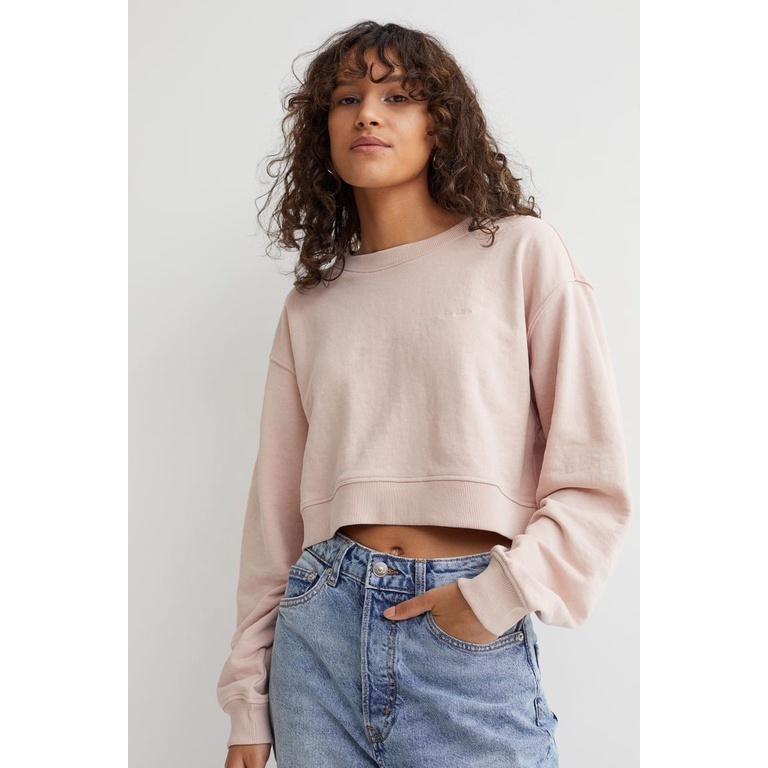 crop sweatshirt for women