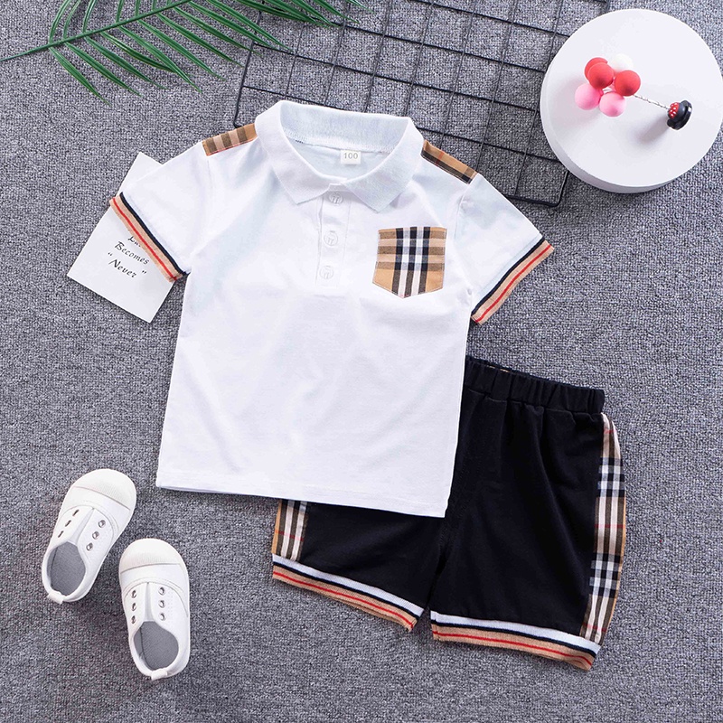 POLO Shirt Anak Laki Laki IMPORT / ONE SET Kaos Polo Celana / Setelan Baju Anak Laki Laki Berkerah Impor