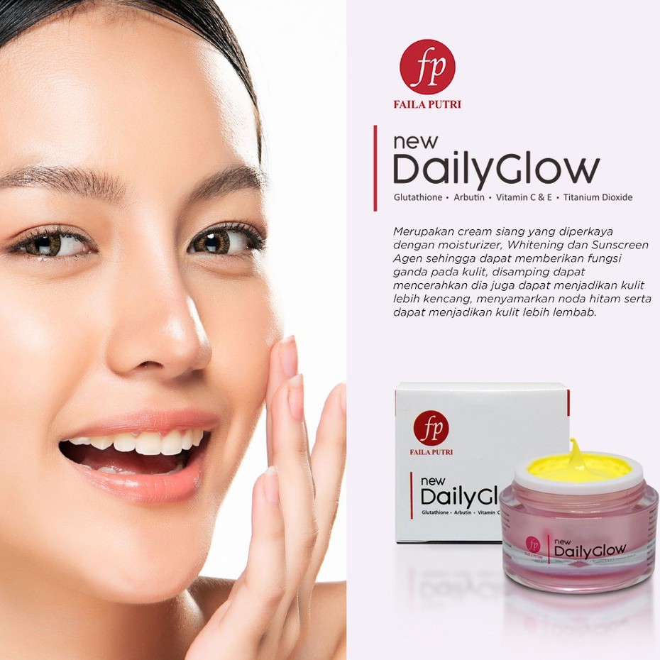 New Daily Glow Faila Putri / Whitening Daily Glow SPF30 - whitening cream