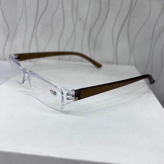 Kacamata PLUS Untuk Baca frame+lensa Plus +100 +200 +300